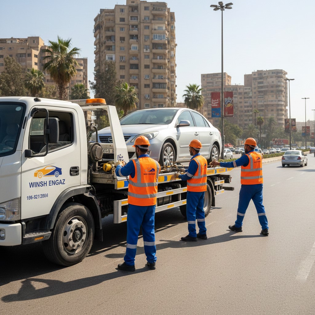 نقل سيارات داخل القاهرة والجيزة